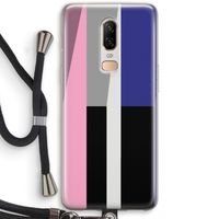 Gestalte 4: OnePlus 6 Transparant Hoesje met koord