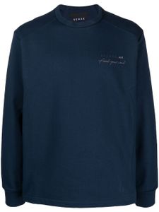 Sease sweat en coton Comfort Zone - Bleu