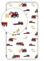 Tractor Hoeslaken Eenpersoons - 90 x 200 cm - Katoen