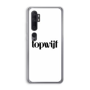 Topwijf Wit: Xiaomi Mi Note 10 Transparant Hoesje