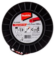 Makita Accessoires Maaidraad 2,7x180mtr rood - E-01840 - E-01840