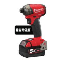 Milwaukee M18 FUEL™ FQID-502X Accu hydraulische slagschroevendraaier 50Nm SURGE™ 18V 5.0Ah in HD-Box - 4933451790