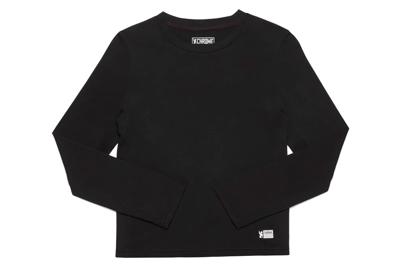 Chrome Industries Issued Lange mouw T-shirt Zwart