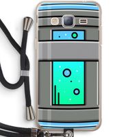 Chug Bottle: Samsung Galaxy J3 (2016) Transparant Hoesje met koord