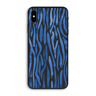 Blauwe nerven: iPhone XS Max Biologisch afbreekbaar hoesje