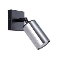 Wandlamp WINX zwart/chroom