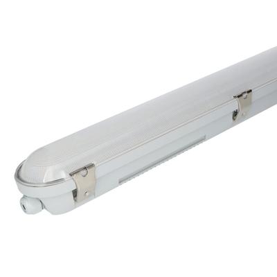 F04 LED TL armatuur met bewegingssensor 150cm - 60 Watt 7800 lumen (130lm/W) - CCT instelbare lichtkleur - Instelbare Osram Transformator - Vervangt 500W - Koppelbaar - IK08 - IP66 waterdicht