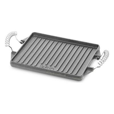 Grilplaat Vaello Rechthoekig Grijs Gietijzer (27 x 21 cm)