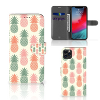 Apple iPhone 11 Pro Max Book Cover Ananas