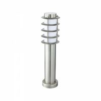 LED Tuinverlichting - Staande Buitenlamp - Nalid 3 - E27 Fitting - Rond - RVS - Philips - CorePro LEDbulb 827 A60 - 8W -