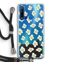 Spiegeleitjes: Huawei P20 Lite (2019) Transparant Hoesje met koord