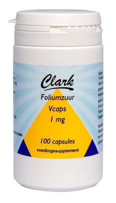 Clark Foliumzuur 1mg Capsules