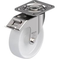 Blickle LX-PO 125G-FI Zwenkwiel met rem Wieldiameter: 125 mm Draagvermogen (max.): 250 kg 1 stuk(s)