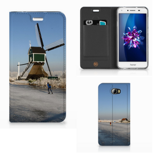 Huawei Y5 2 | Y6 Compact Book Cover Schaatsers