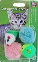 Boon Kattenspeelgoed Set Muis Bal Rammelbal