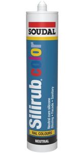 Soudal Silirub  Color | Siliconenkit | Staalblauw Ral 5011 | 300 ml - 105829