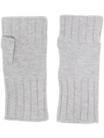 Eleventy gants en maille fine - Gris