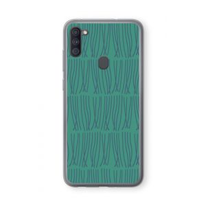 Swirls: Samsung Galaxy A11 Transparant Hoesje