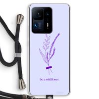 Be a wildflower: Xiaomi Mi Mix 4 Transparant Hoesje met koord