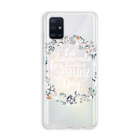 Diamonds: Galaxy A51 4G Transparant Hoesje