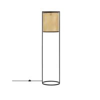 Lyora VloerlampErto zwart en rotan - 9001119
