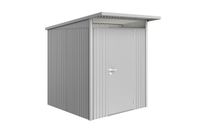 Metalen Berging AvantGarde ECO A1 180x180x218 cm met enkele deur- Lessenaarsdak- Metaal- Biohort