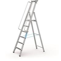 Zarges platformtrap+leuning "meistertritt s" 6tr
