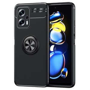 Xiaomi Redmi Note 11T Pro/12T Pro magneetringgreep / standaardbehuizing - zwart