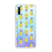 Ananas: Huawei P Smart Pro Transparant Hoesje Ananas: Huawei P Smart Pro Transparant Hoesje
