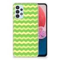 Samsung Galaxy A13 4G | TPU bumper | Waves Green