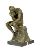 BRONZEN BEELD VAN DE DENKER
