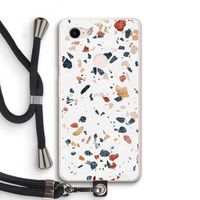 Terrazzo N°4: Pixel 3 XL Transparant Hoesje met koord
