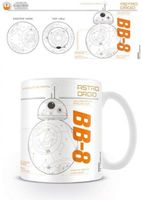 Star Wars Mug - BB-8 Sketch - thumbnail