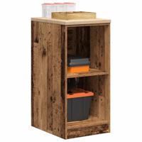 Garagekast 40x51x85 cm massief grenenhout oud hout