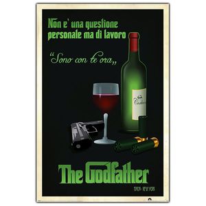 The Godfather Sono Con Te Ora Poster 61x91.5cm