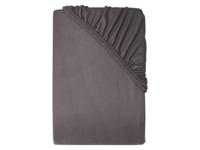 LIVARNO Hoeslaken Fleece 90-100x200 cm (Antraciet)