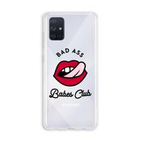 Badass Babes Club: Galaxy A71 Transparant Hoesje