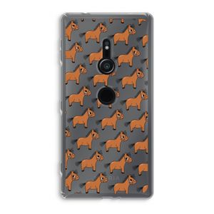 Pony: Sony Xperia XZ2 Transparant Hoesje