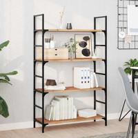Wandschappen 2 st zwevend olieafwerking 80x30x2 cm acaciahout