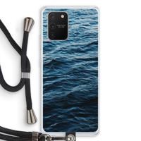 Oceaan: Samsung Galaxy S10 Lite Transparant Hoesje met koord - thumbnail