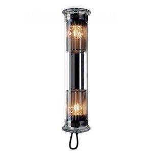 DCW Editions In The Tube 100-500 Wandlamp - Zilver - Zilveren mesh - Transparante stop