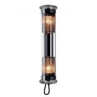 DCW Editions In The Tube 100-500 Wandlamp - Zilver -  Zilveren mesh - Transparante stop