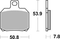 BREMBO Remblokken, voor de moto, Road Organisch 07BB20CC