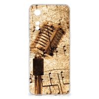 OPPO A78 5G | A58 5G | Siliconen hoesje | met foto Bladmuziek