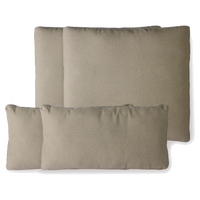 HKliving Kussen Outdoor Lounge Set Bruin UKFR 17 x 89 x 90 - thumbnail