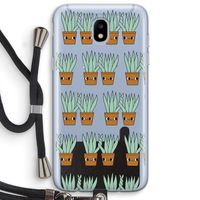 Sansevieria: Samsung Galaxy J5 (2017) Transparant Hoesje met koord