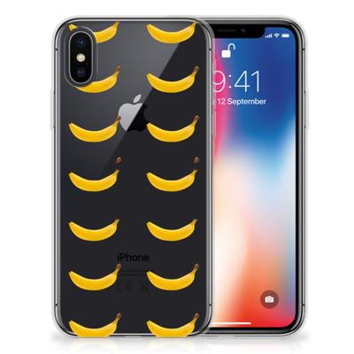 Apple iPhone X | Xs | Siliconen Case | Banana