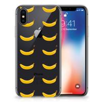 Apple iPhone X | Xs | Siliconen Case | Banana