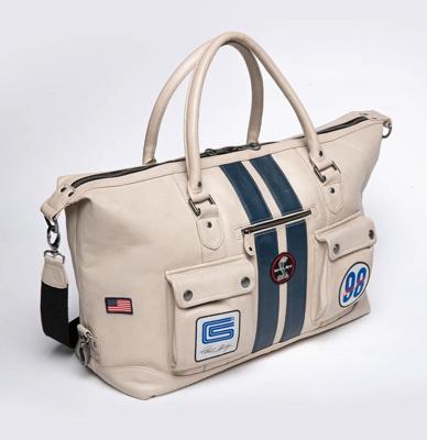 Carroll Shelby GT-350 48h Sheep Crown Leer Reistas - Ecru Carroll Shelby GT-350 48h Sheep Crown Leer Reistas - Ecru