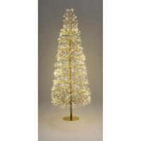 Kerstboom Home ESPRIT Gouden 40 x 40 x 120 cm